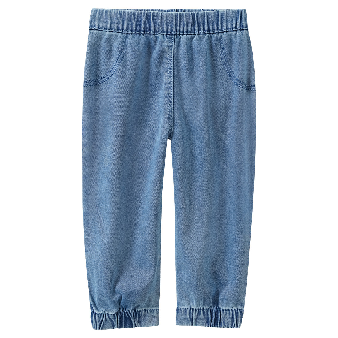 Baby Jeans mit Elastikbund von Topomini
