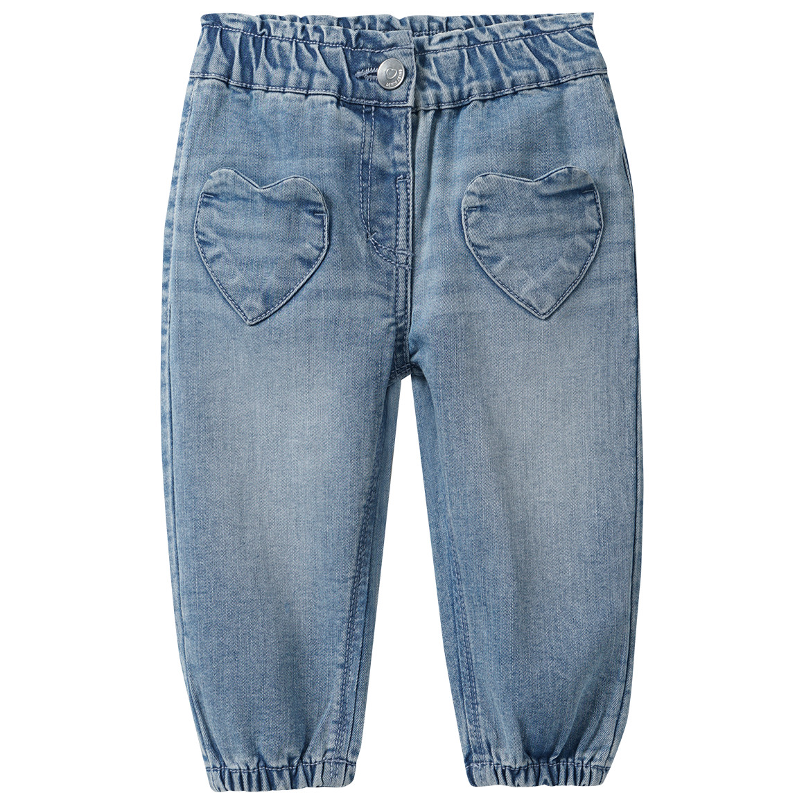 Baby Jeans mit Hereztaschen von Topomini