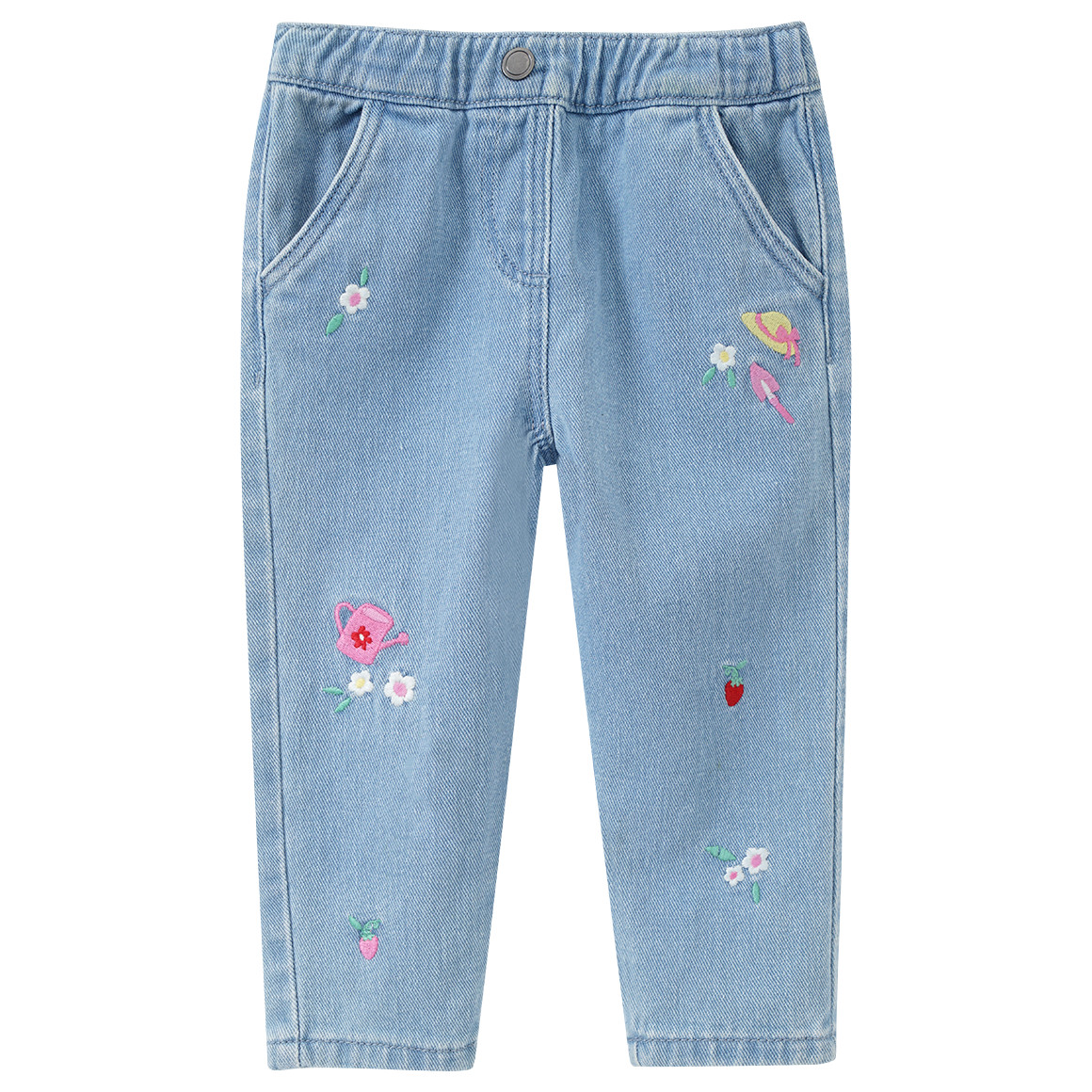 Baby Jeans mit Stickereien Baby Jeans mit Stickereien von Topomini