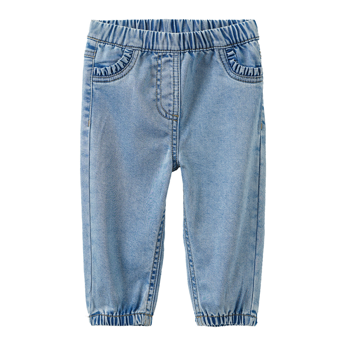 Baby Jeans mit Used-Waschung von Topomini