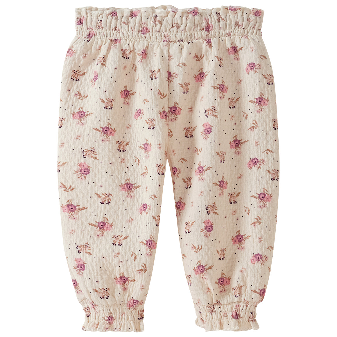 Baby Jogginghose aus strukturiertem Material von Topomini