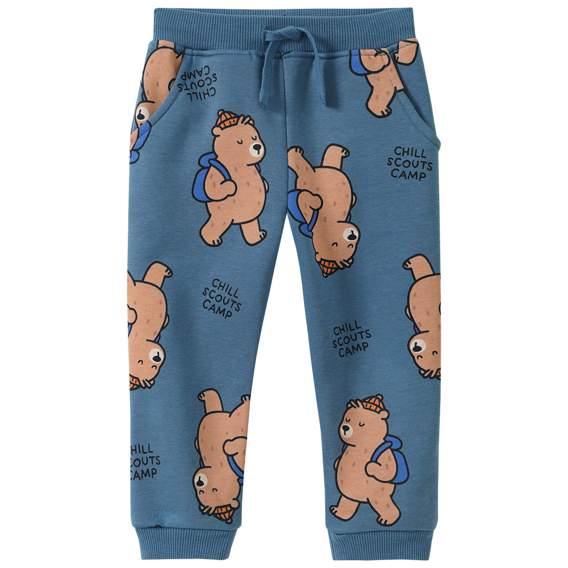 Baby Jogginghose mit Allover-Print von Topomini