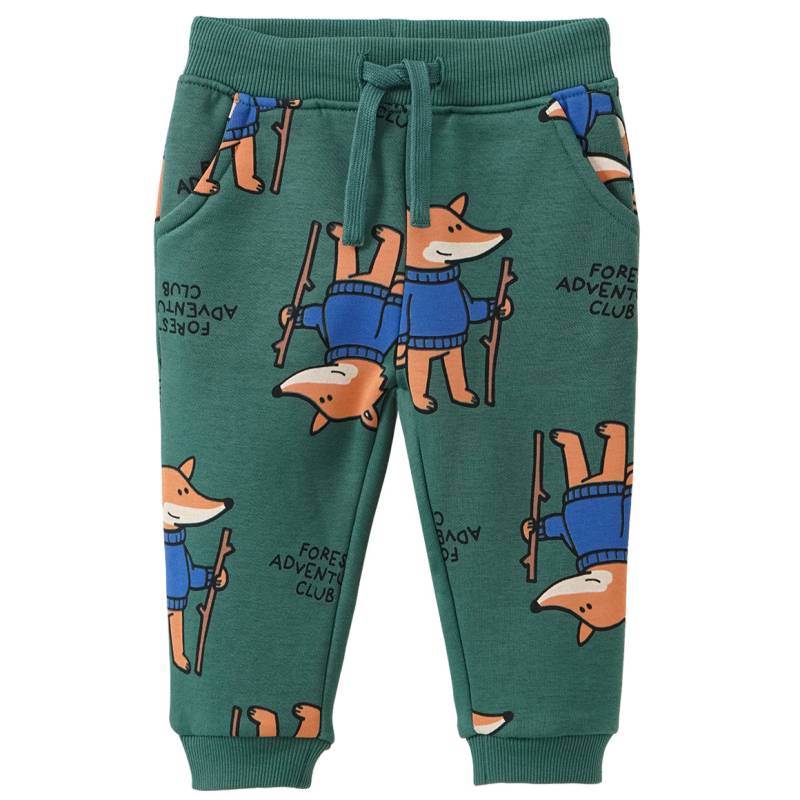 Baby Jogginghose mit Allover-Print von Topomini