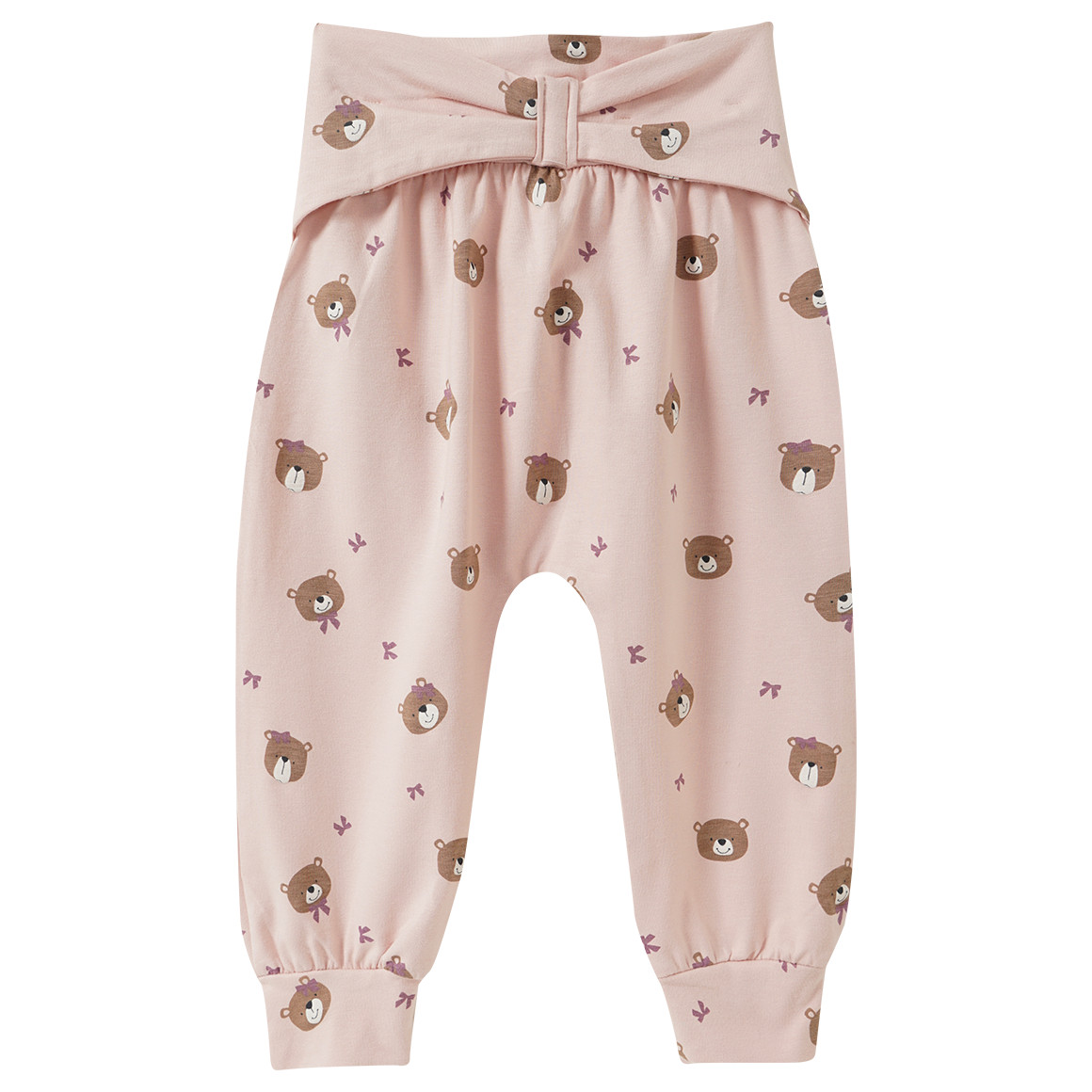 Baby Jogginghose mit Bären-Allover von Topomini