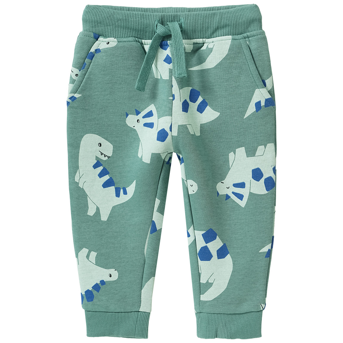 Baby Jogginghose mit Dino-Allover von Topomini
