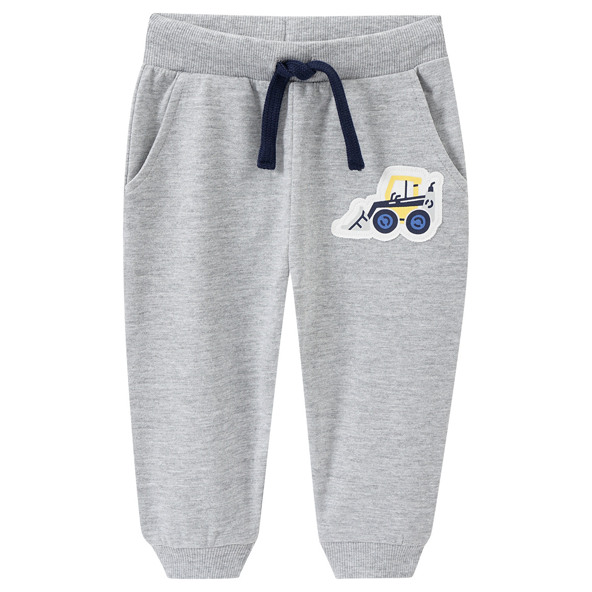 Baby Jogginghose mit Fahrzeug-Applikation Baby Jogginghose mit Fahrzeug-Applikation von Topomini