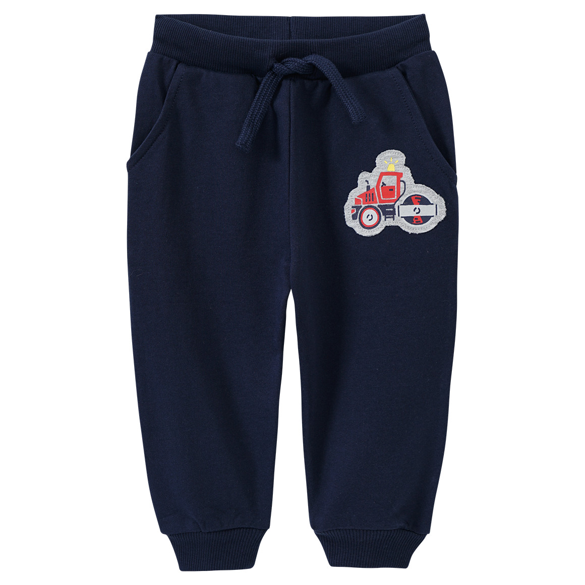 Baby Jogginghose mit Fahrzeug-Applikation Baby Jogginghose mit Fahrzeug-Applikation von Topomini