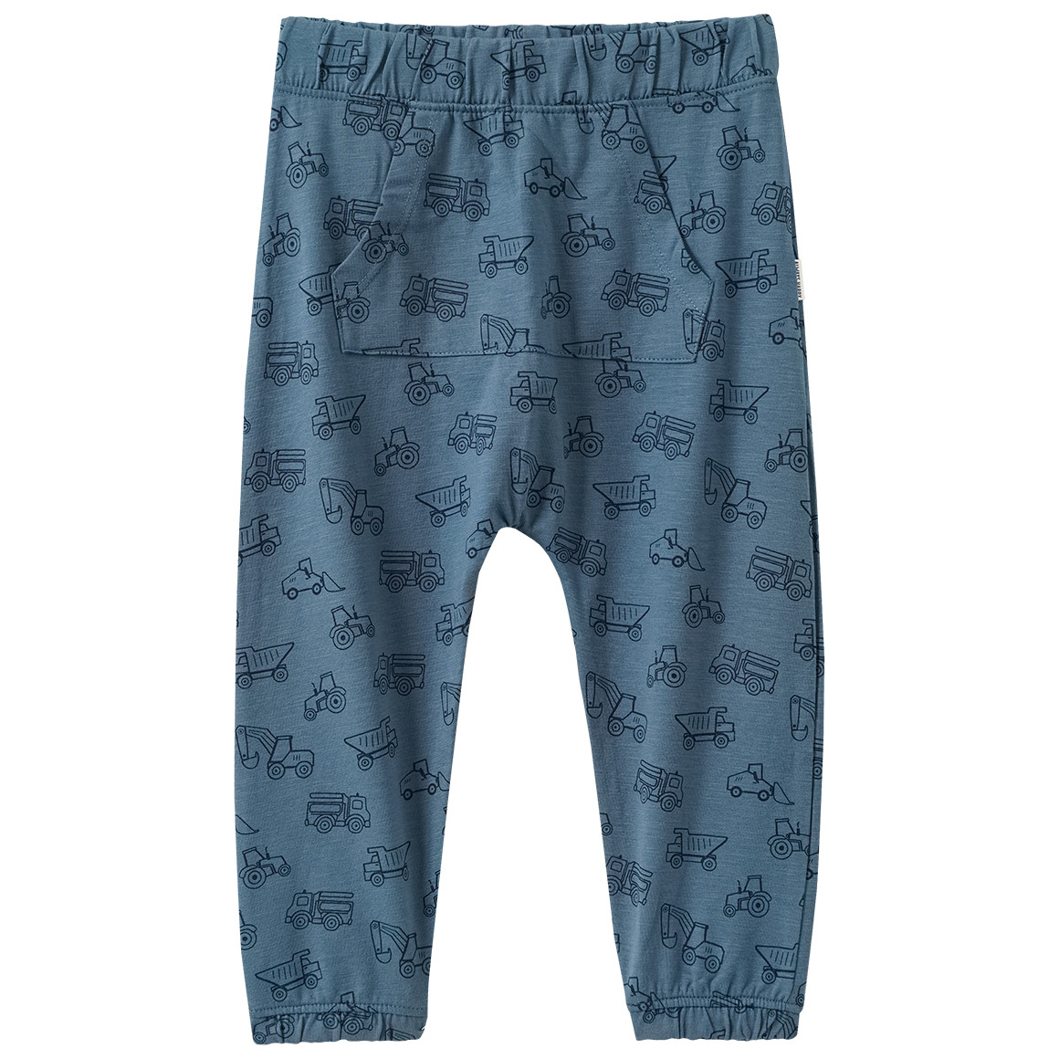 Baby Jogginghose mit Fahrzeug-Prints von Topomini