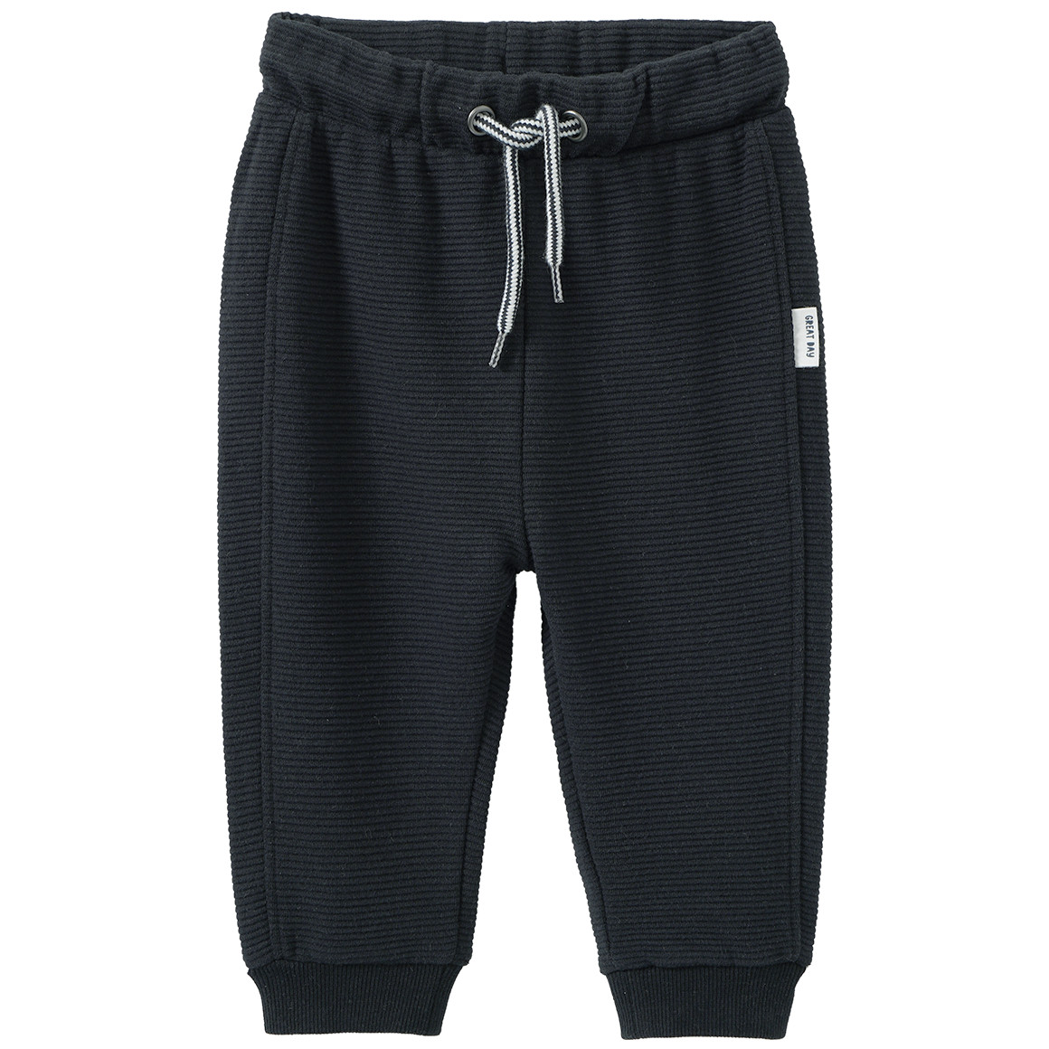 Baby Jogginghose mit Rippstruktur von Topomini