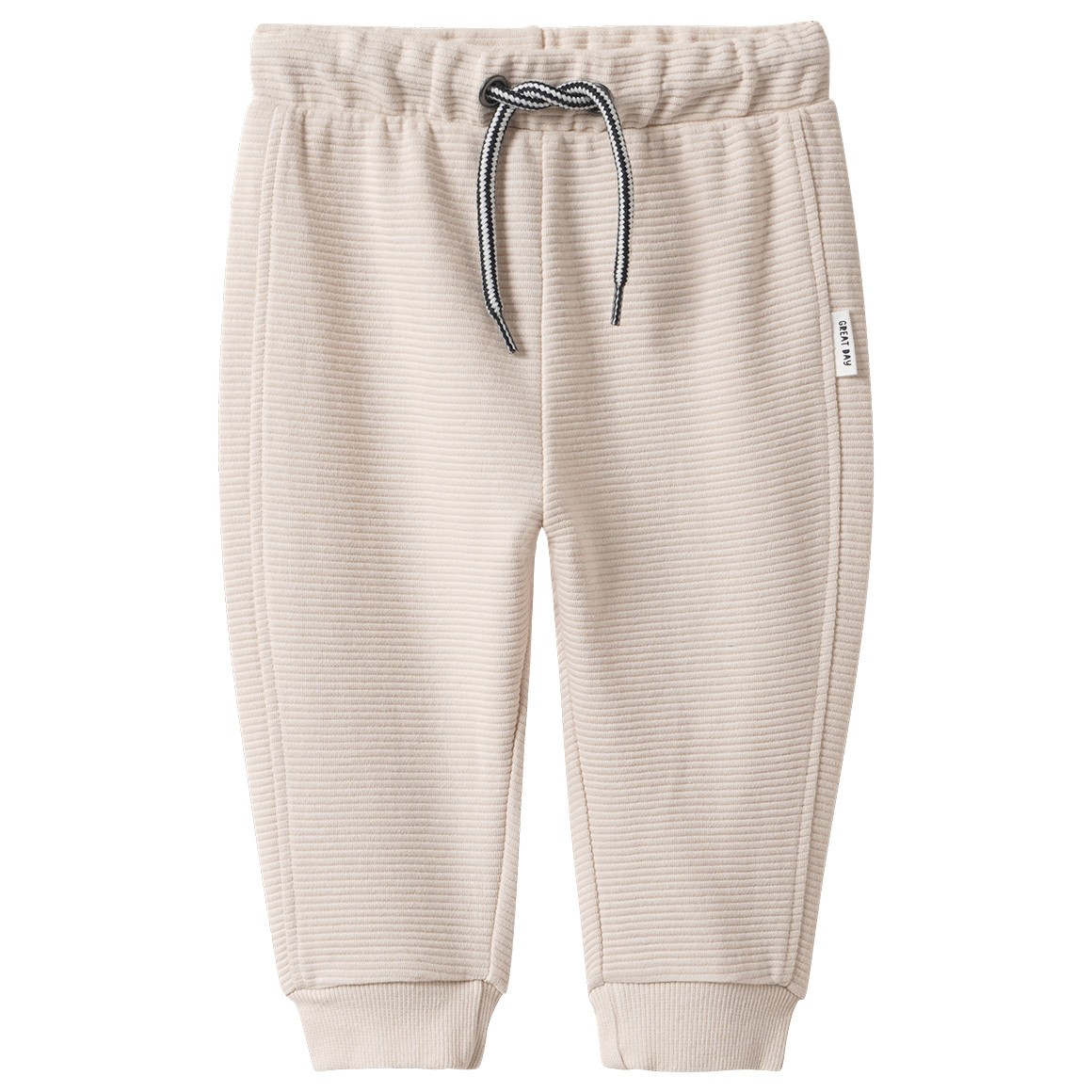 Baby Jogginghose mit Rippstruktur von Topomini