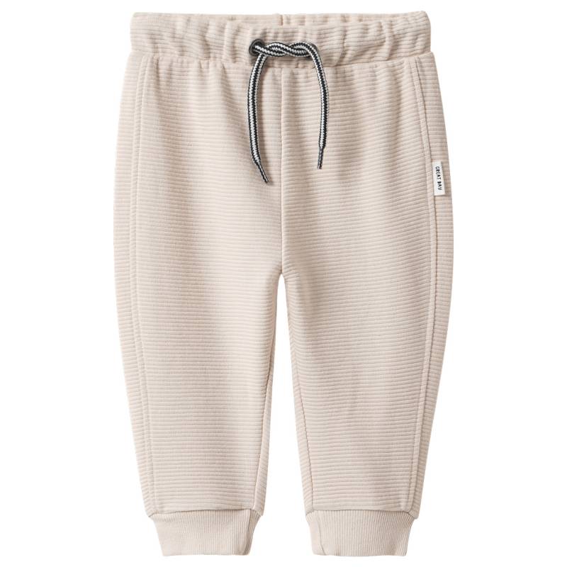 Baby Jogginghose mit Rippstruktur von Topomini