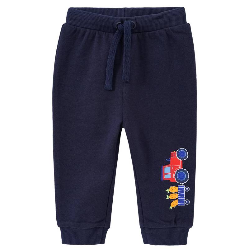Baby Jogginghose mit Traktor-Print von Topomini
