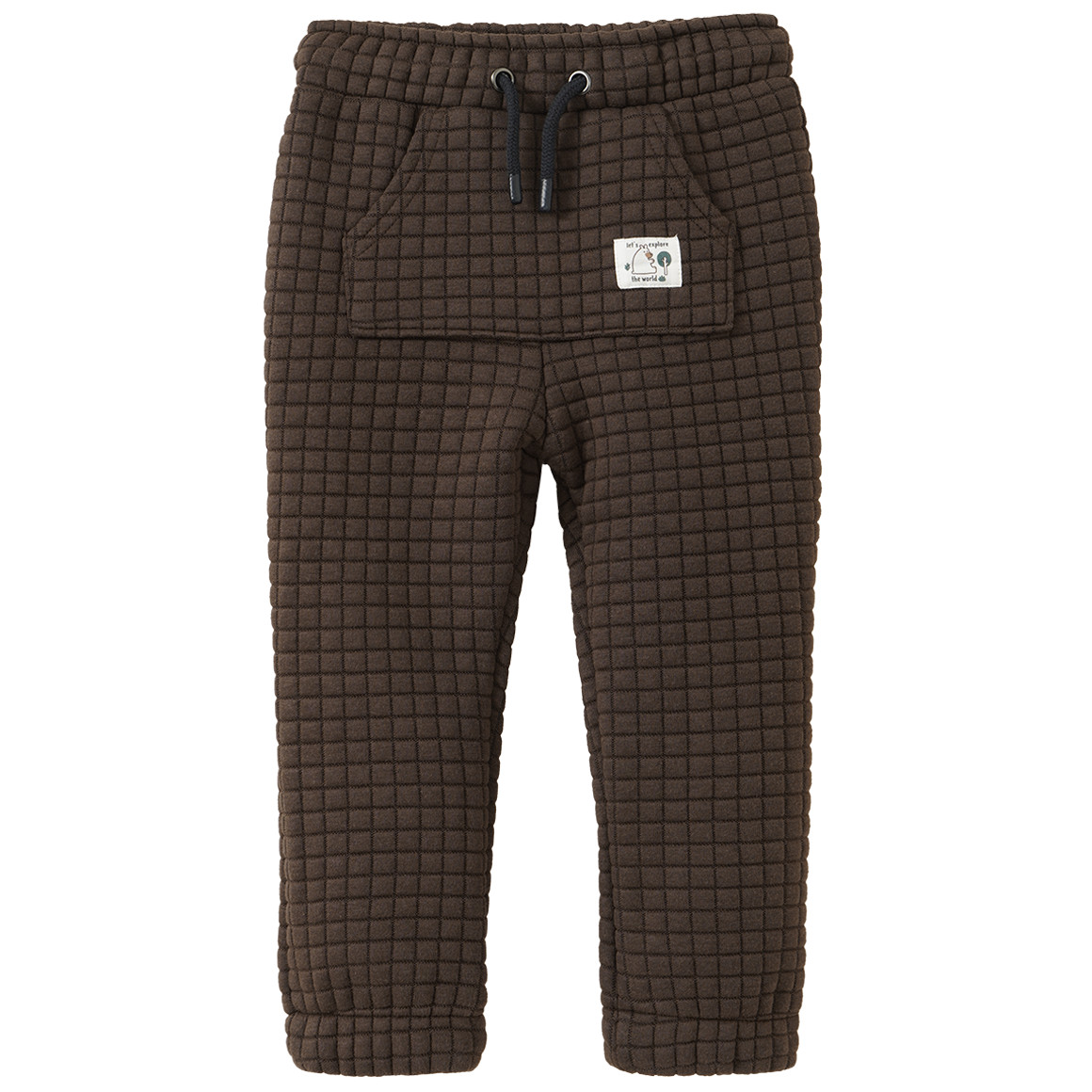 Baby Jogginghose mit Waffel-Struktur Baby Jogginghose mit Waffel-Struktur von Topomini