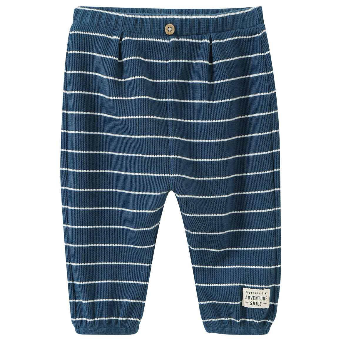 Baby Jogginghose mit Waffelstruktur von Topomini