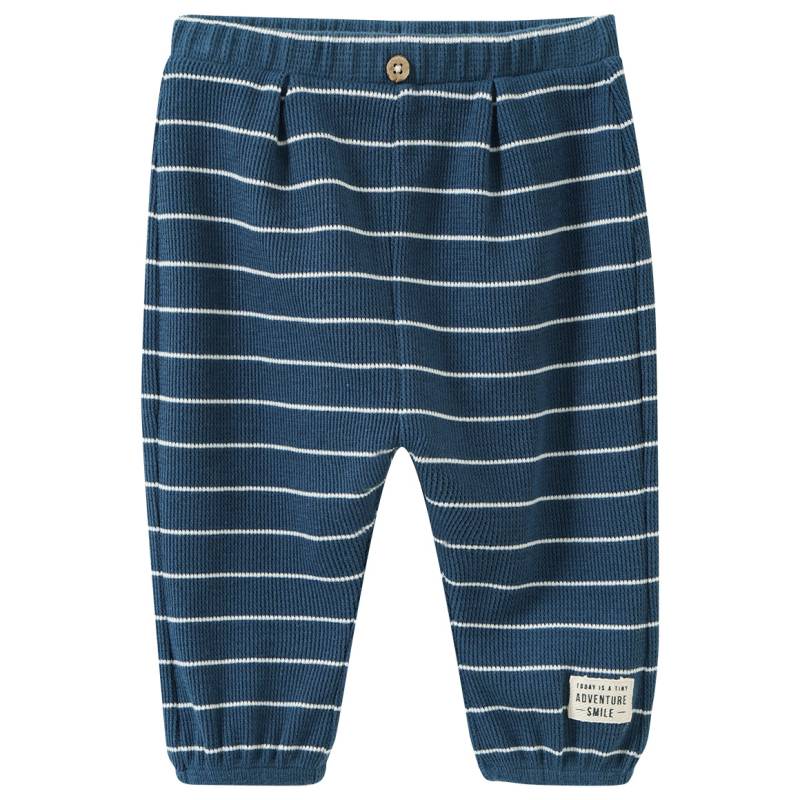 Baby Jogginghose mit Waffelstruktur von Topomini