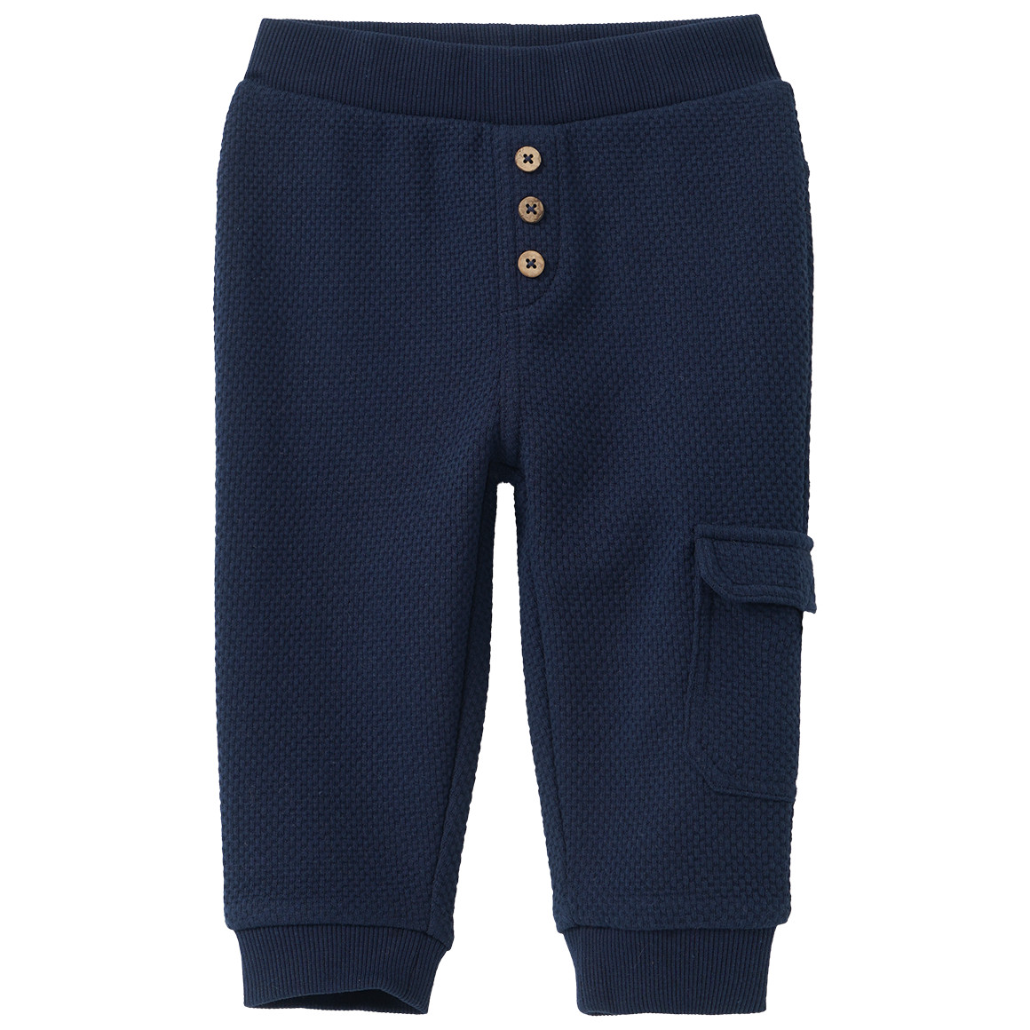 Baby Jogginghose mit Waffelstruktur Baby Jogginghose mit Waffelstruktur von Topomini