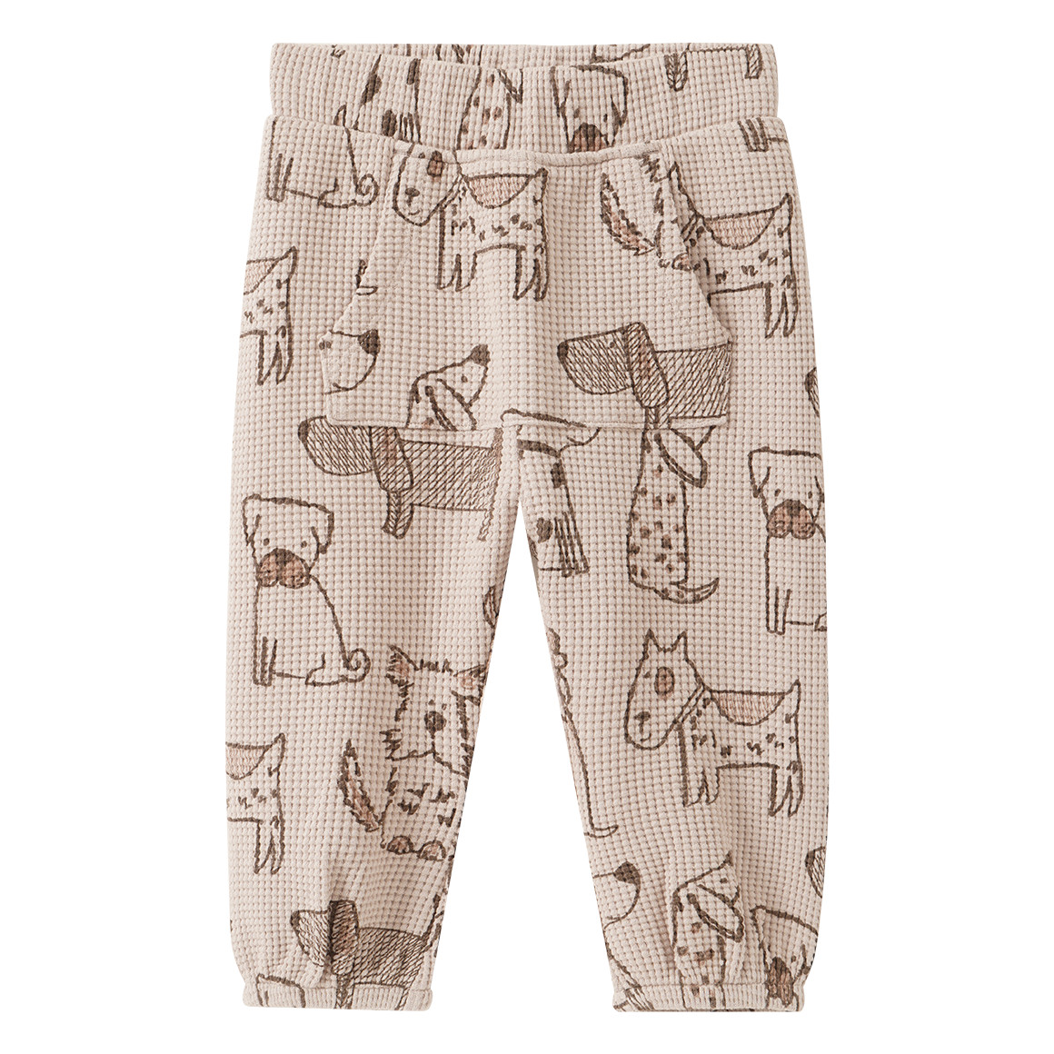Baby Jogginghose mit Waffelstruktur Baby Jogginghose mit Waffelstruktur von Topomini