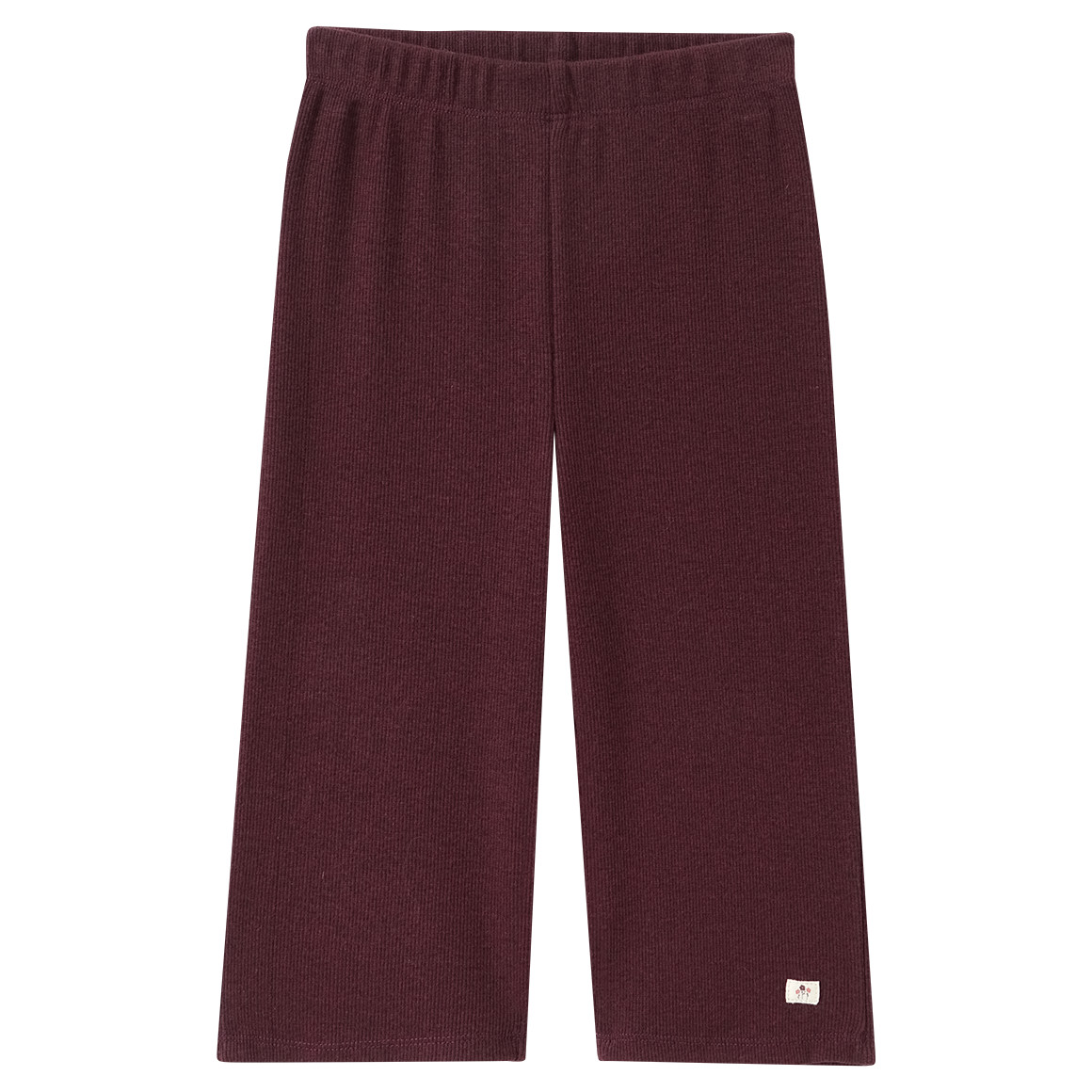 Baby Jogginghose mit feiner Rippstruktur von Topomini