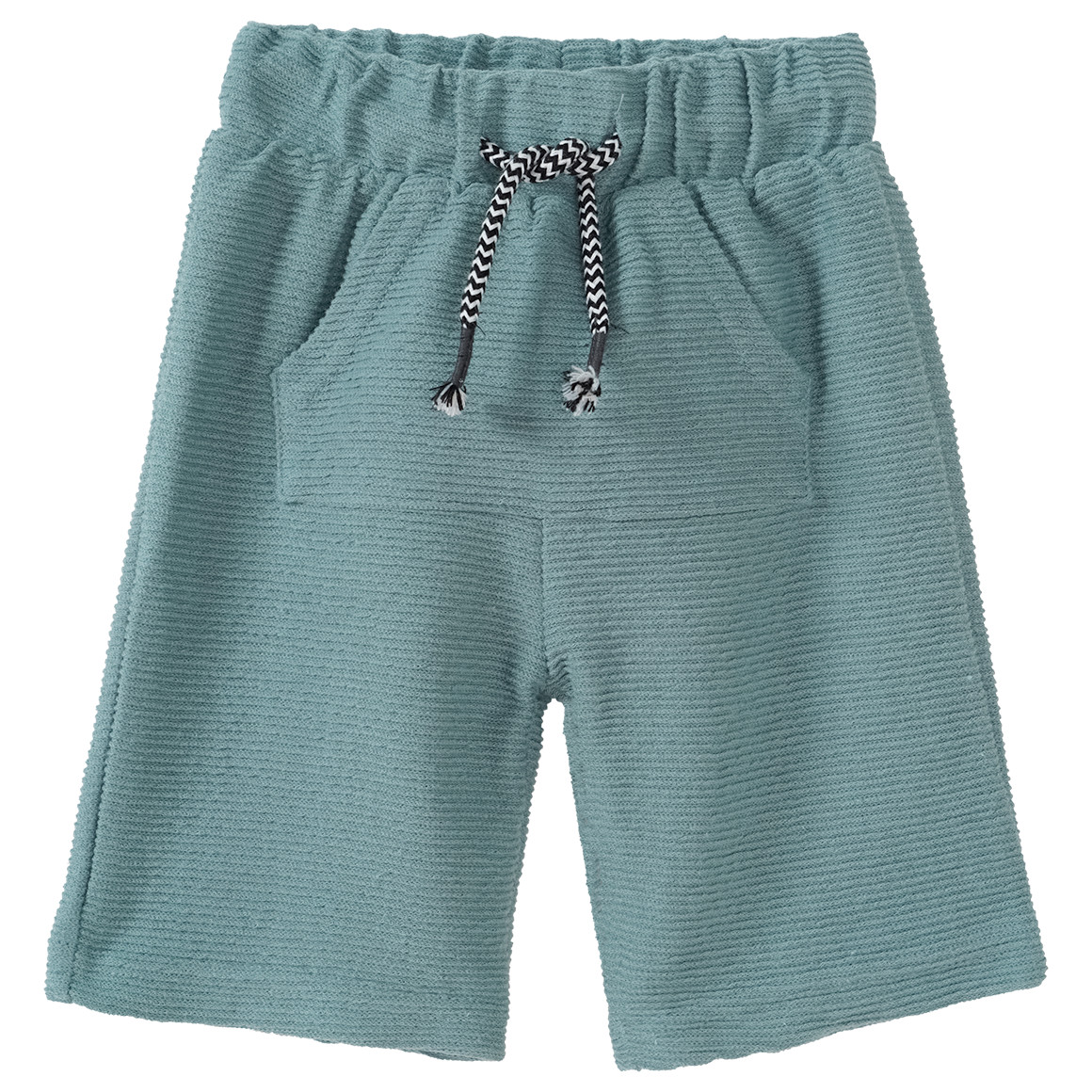 Baby Joggingshorts mit Kängurutasche von Topomini