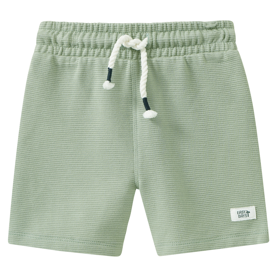 Baby Joggingshorts mit Rippstruktur von Topomini