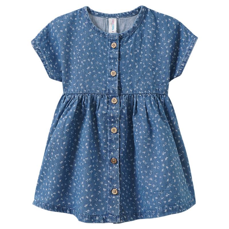 Baby Kleid aus leichtem Denim von Topomini