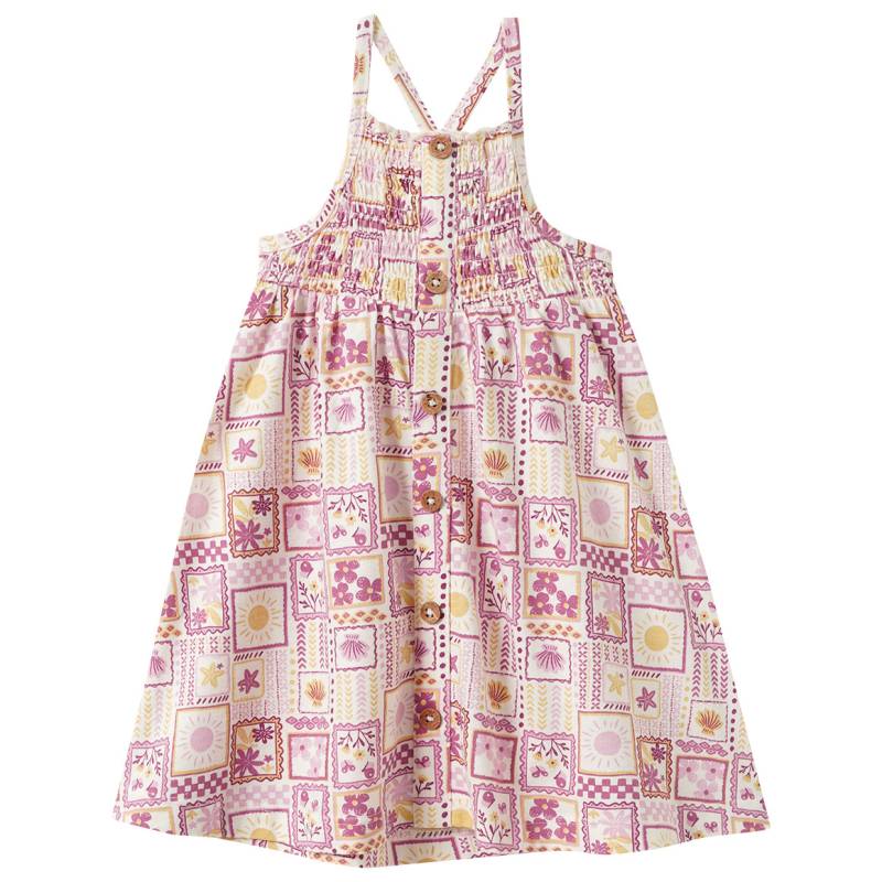 Baby Kleid im Patchwork-Dessin Baby Kleid im Patchwork-Dessin von Topomini