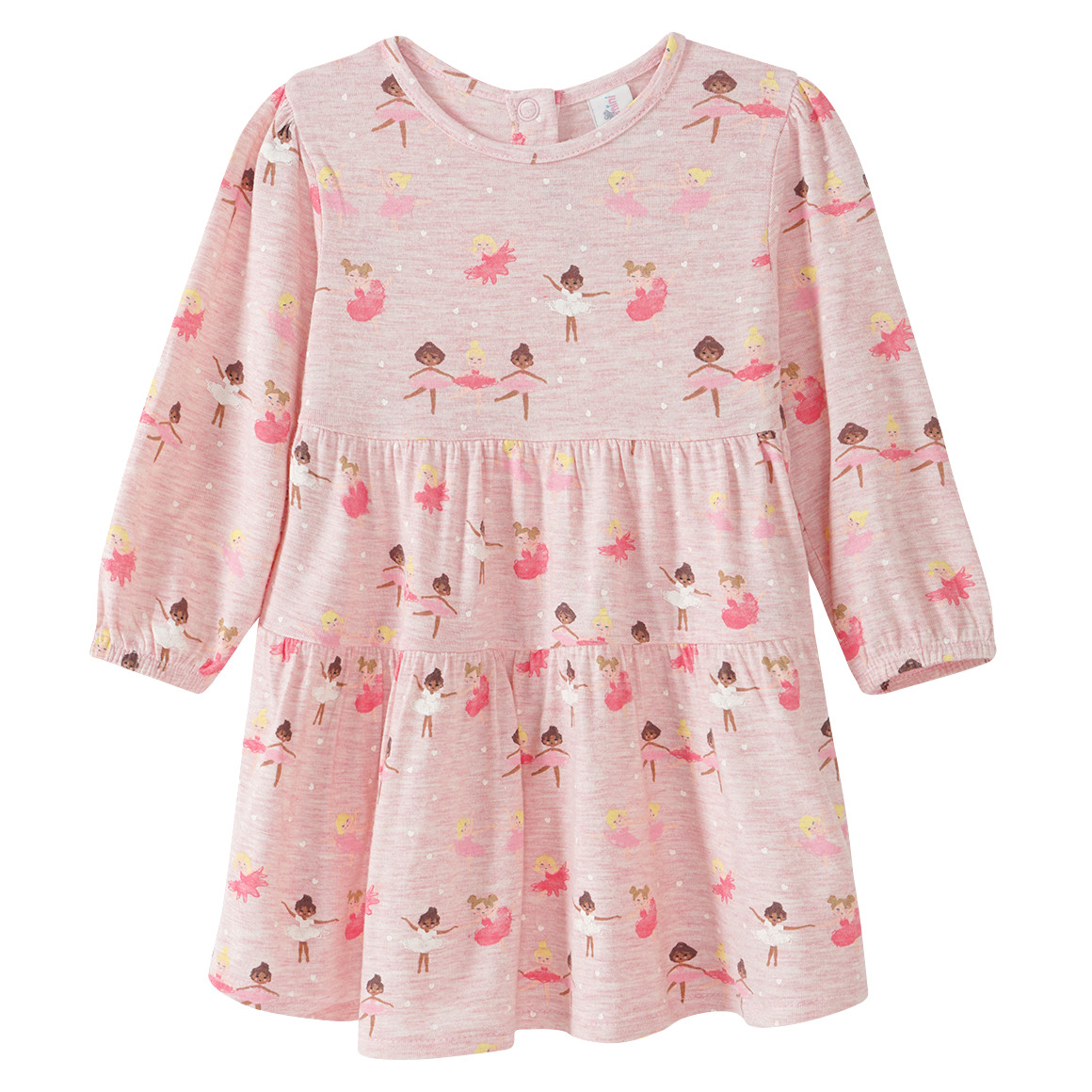 Baby Kleid mit Allover-Print von Topomini