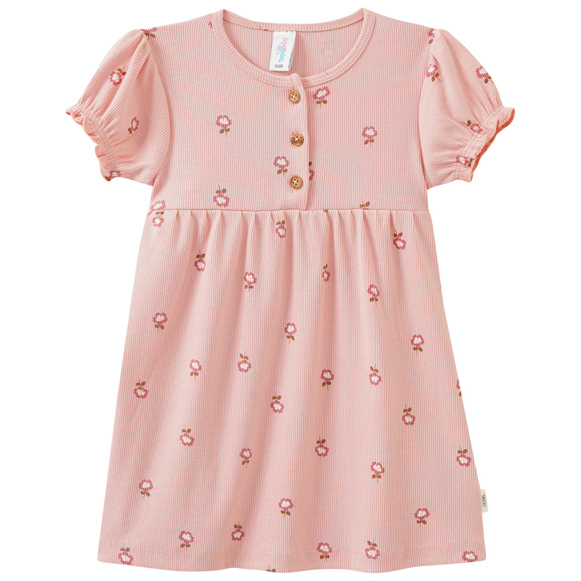 Baby Kleid mit Bio-Baumwolle von Topomini