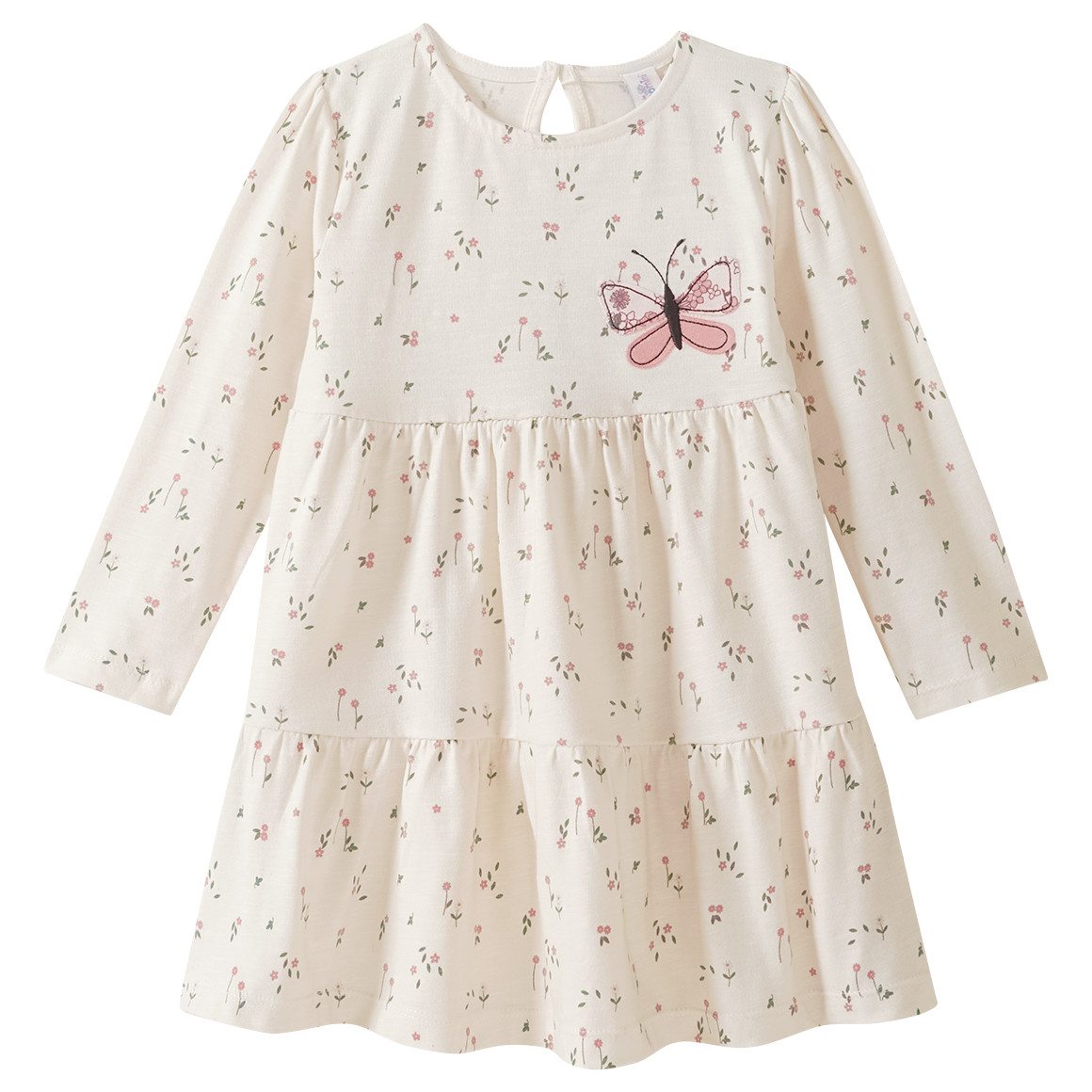 Baby Kleid mit Blümchen-Allover von Topomini