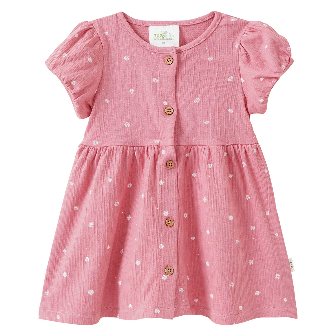 Baby Kleid mit Blümchen von Topomini