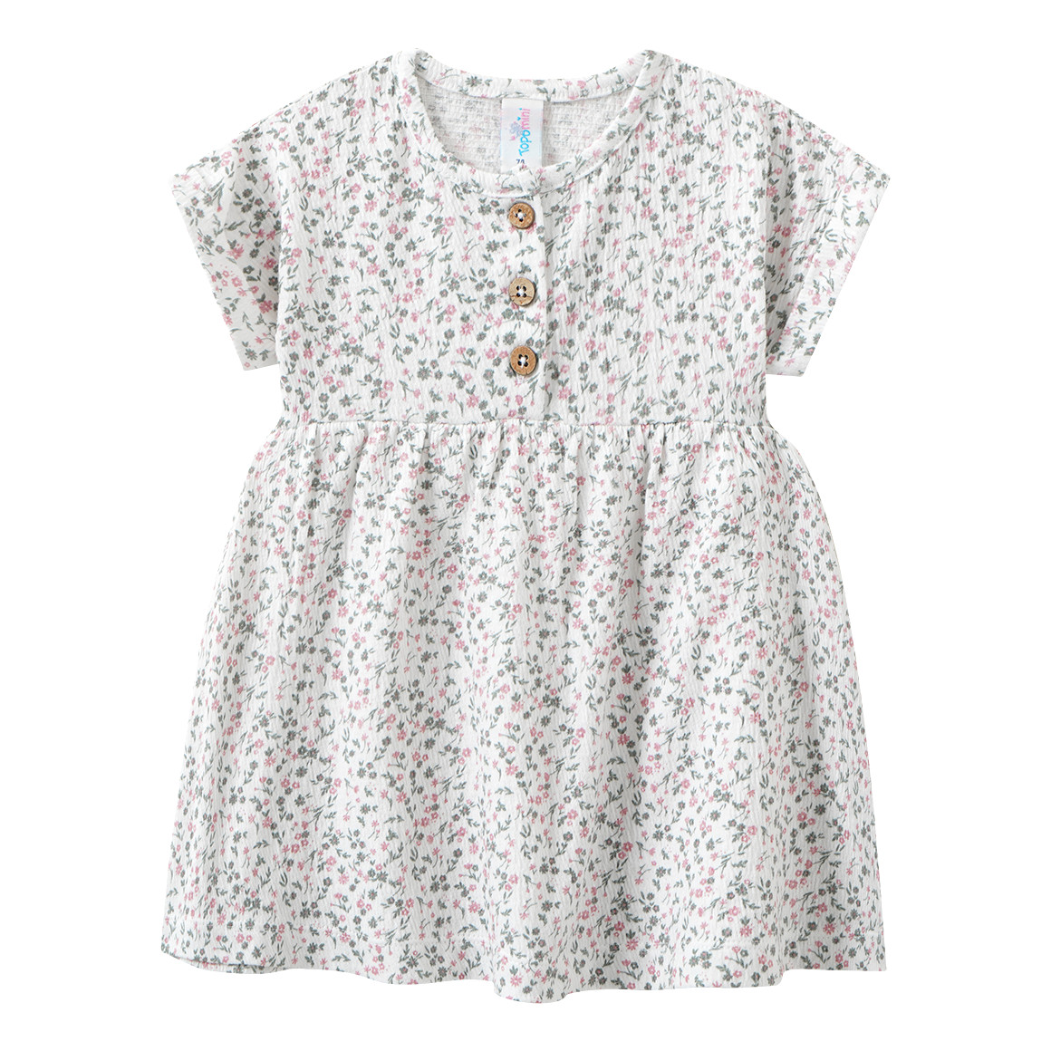 Baby Kleid mit Blumen-Allover von Topomini