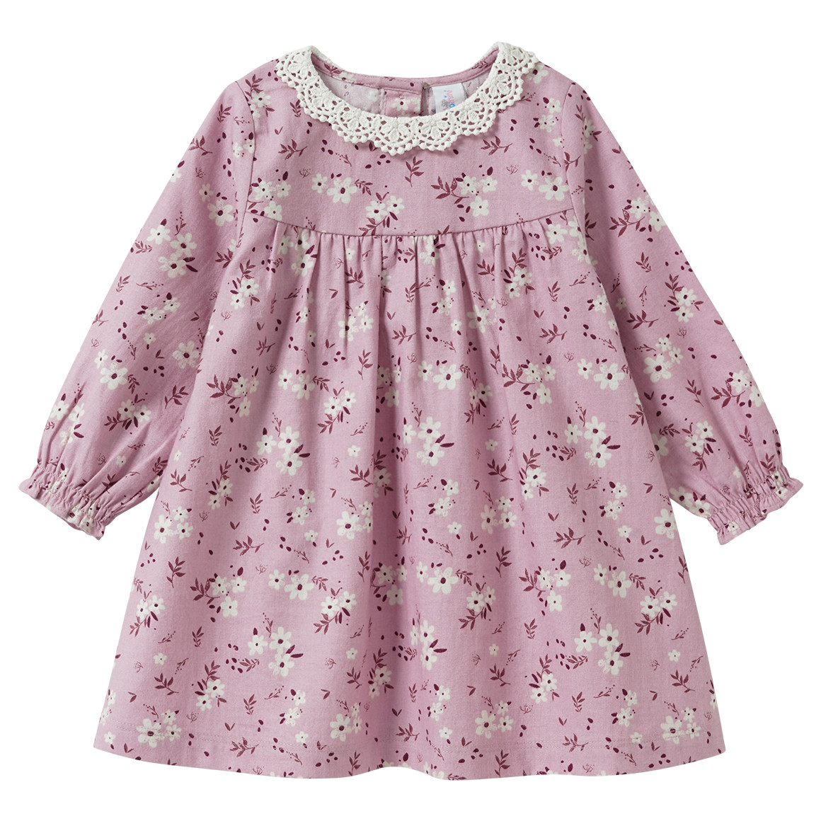 Baby Kleid mit Blumen-Dessins Baby Kleid mit Blumen-Dessins von Topomini