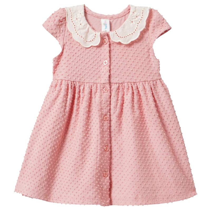 Baby Kleid mit Bubikragen von Topomini