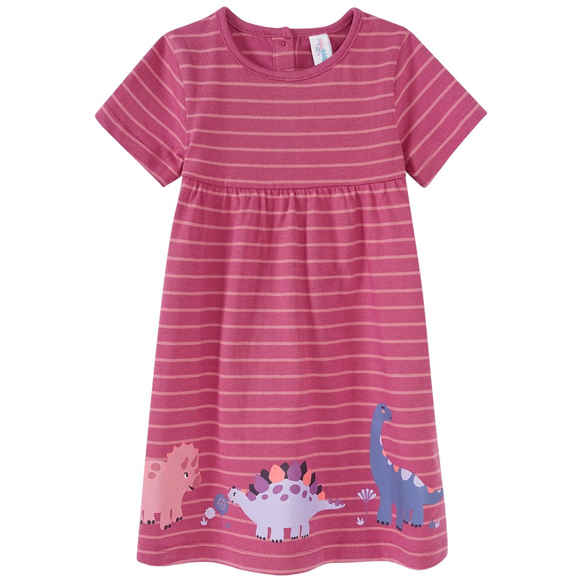 Baby Kleid mit Dino-Motiven von Topomini