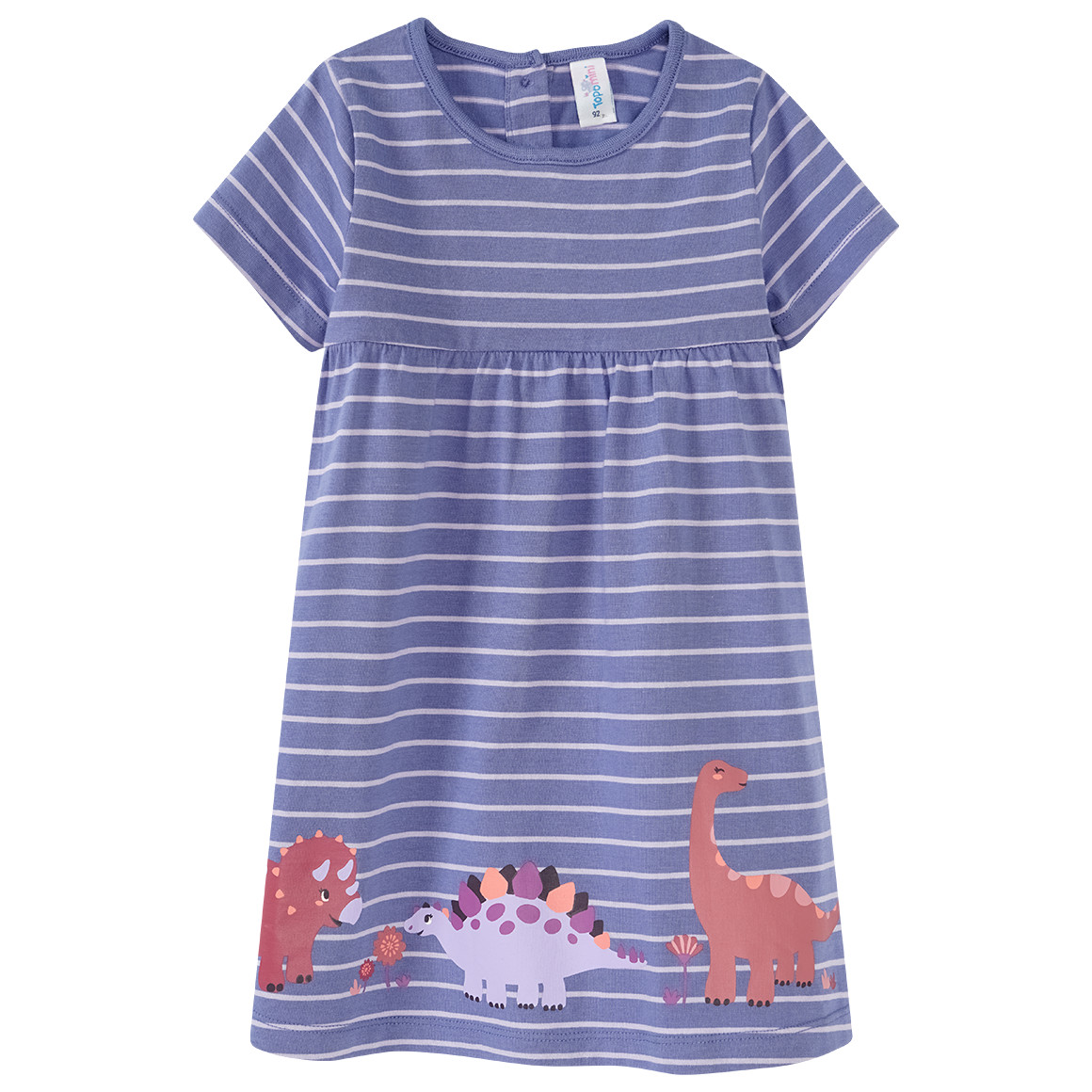 Baby Kleid mit Dino-Motiven von Topomini