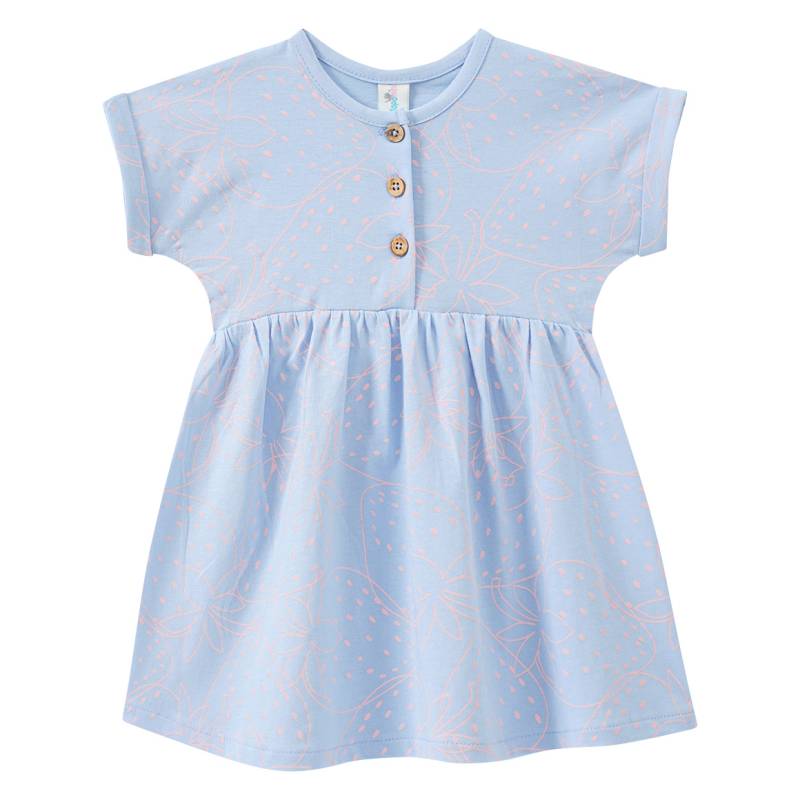Baby Kleid mit Erdbeer-Motiven von Topomini