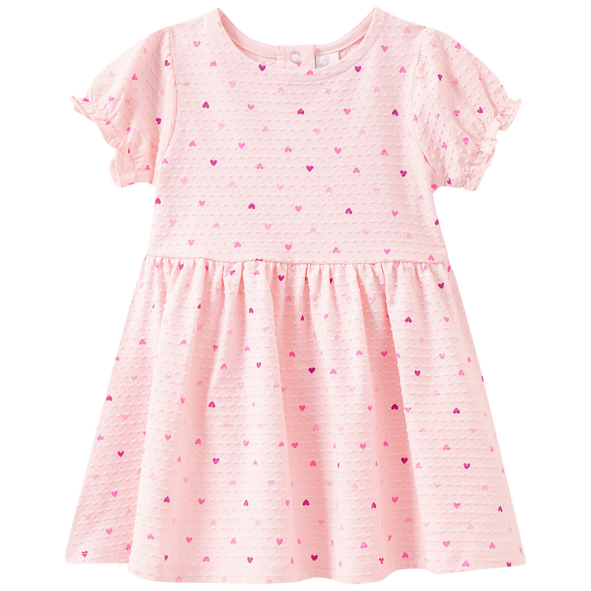 Baby Kleid mit Herzchen-Print von Topomini