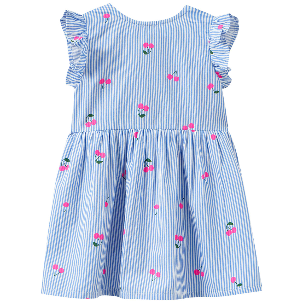 Baby Kleid mit Kirschen-Print von Topomini