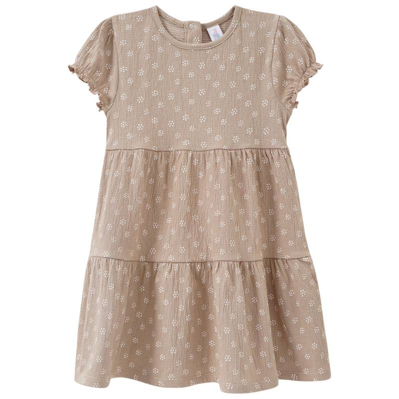 Baby Kleid mit Krepp-Struktur von Topomini