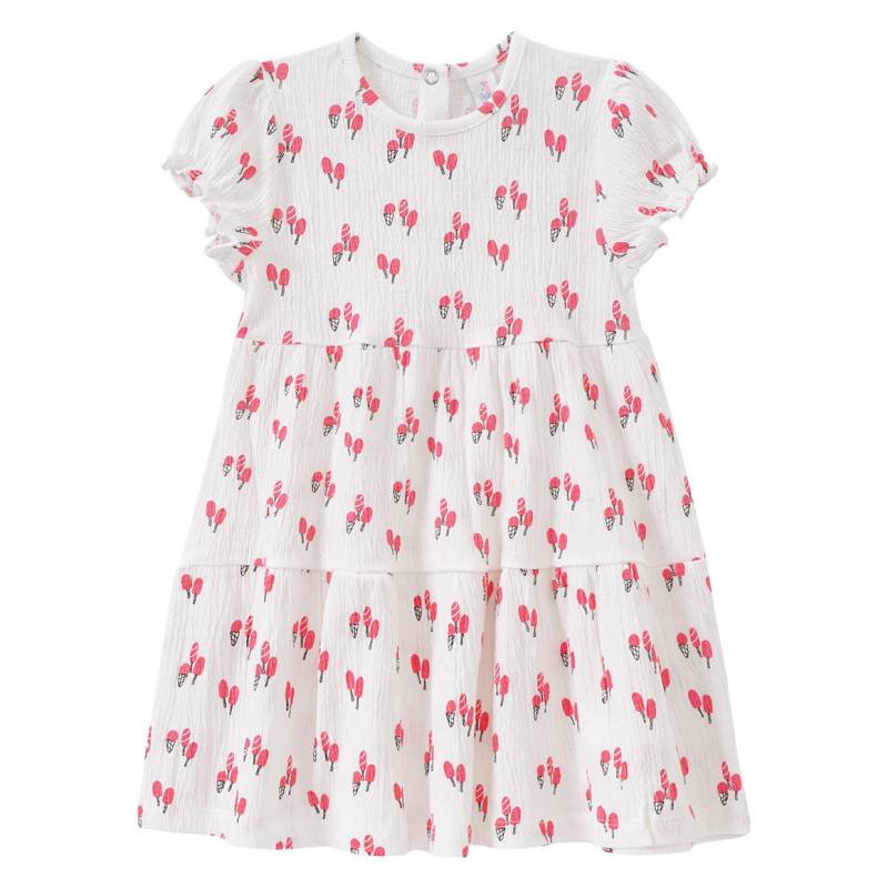Baby Kleid mit Krepp-Struktur von Topomini