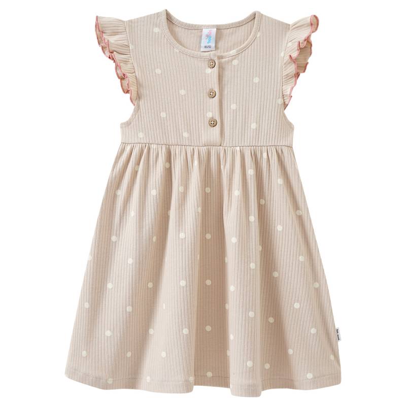 Baby Kleid mit Ripp-Struktur von Topomini