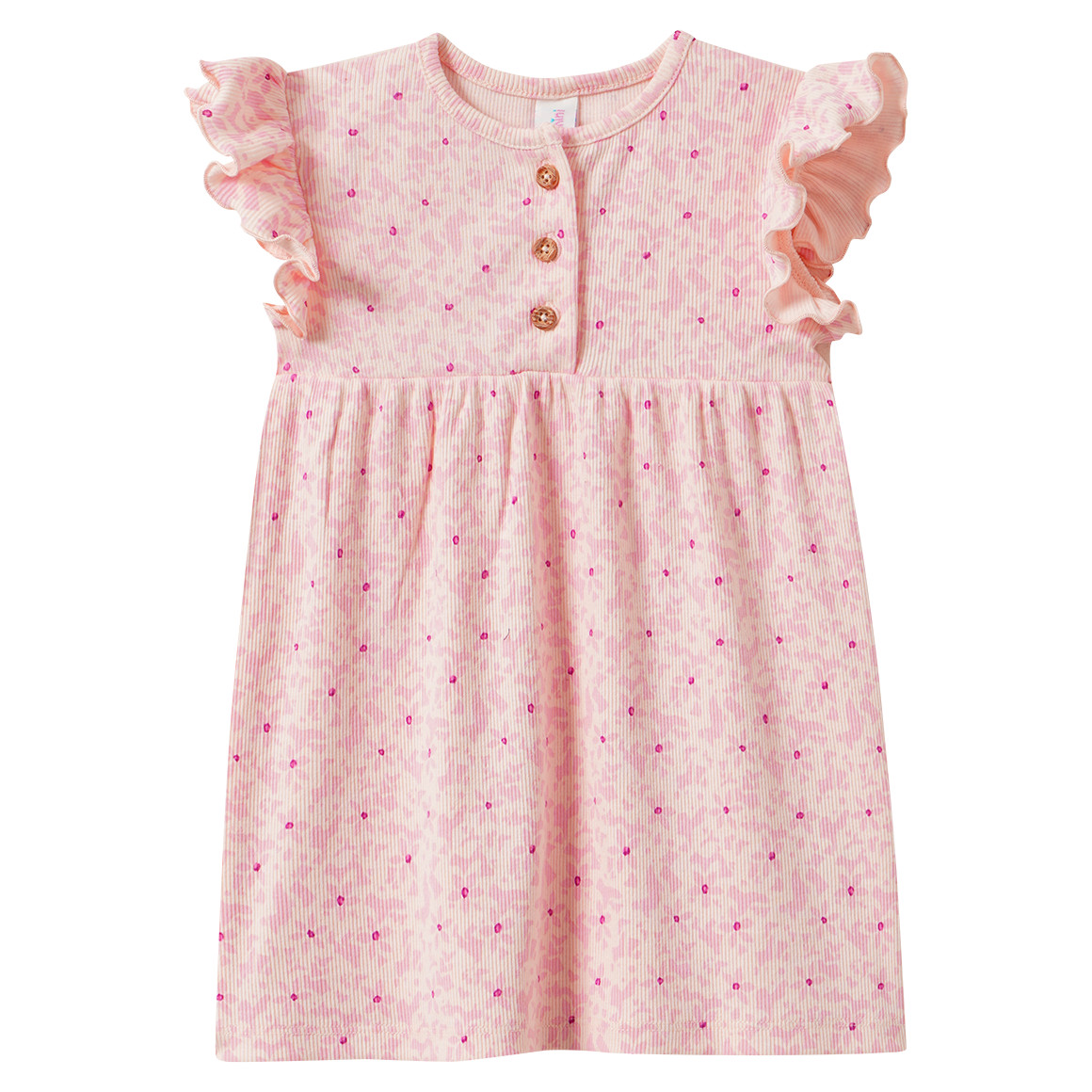 Baby Kleid mit Rippstruktur von Topomini