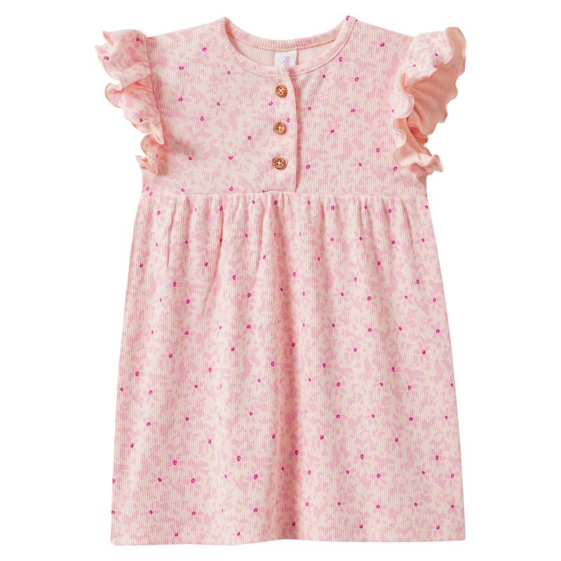 Baby Kleid mit Rippstruktur Baby Kleid mit Rippstruktur von Topomini