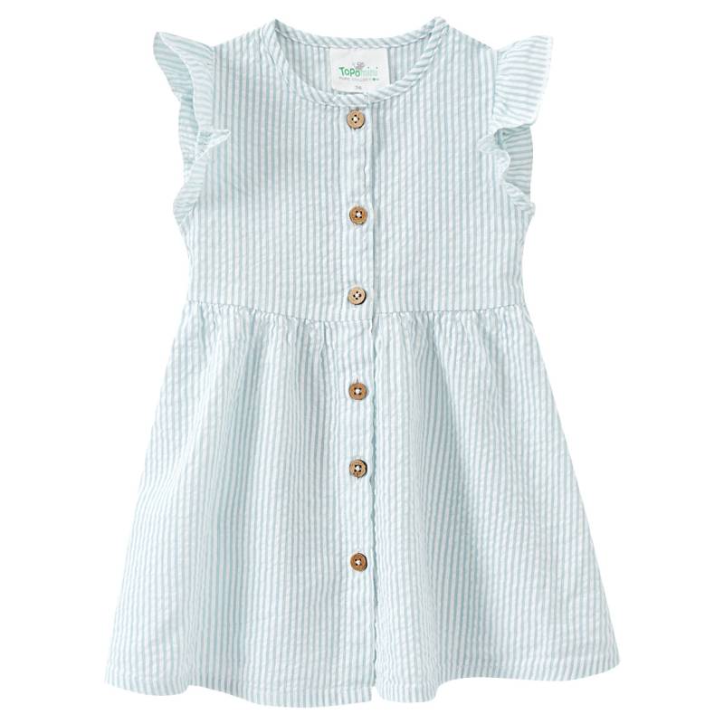Baby Kleid mit Streifen von Topomini