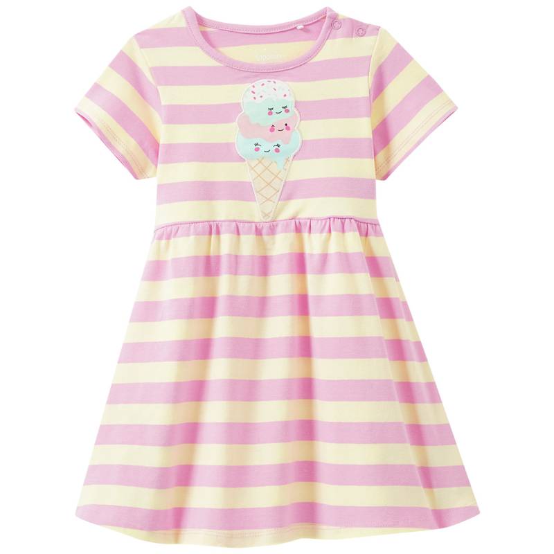 Baby Kleid mit Streifen von Topomini