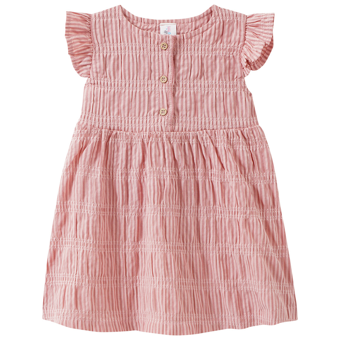 Baby Kleid mit Streifen von Topomini