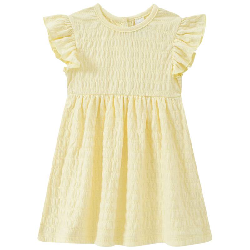 Baby Kleid mit Struktur-Muster von Topomini