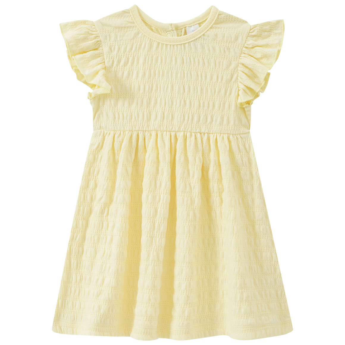 Baby Kleid mit Struktur-Muster von Topomini