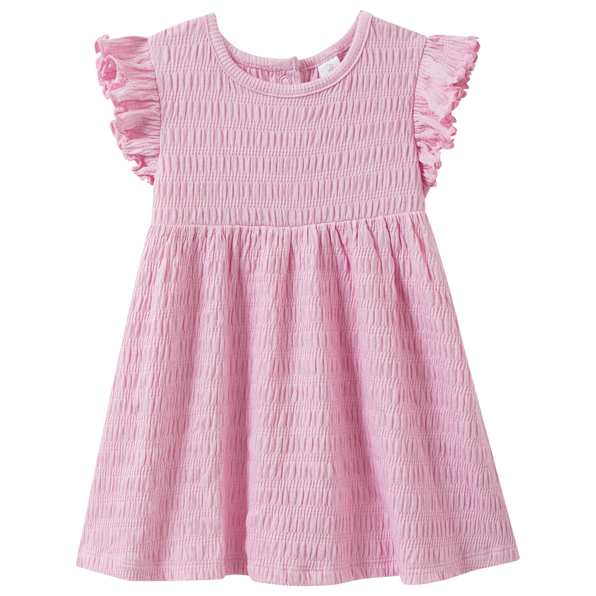 Baby Kleid mit Struktur-Muster von Topomini