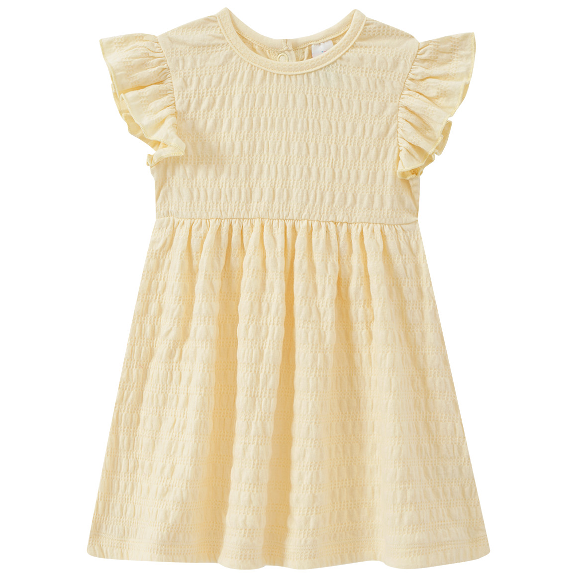 Baby Kleid mit Struktur-Muster von Topomini